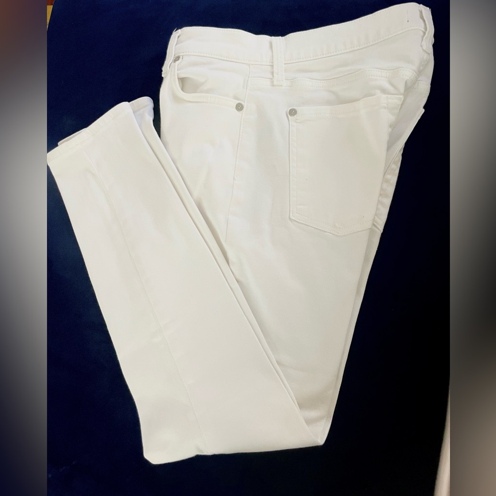 7 For All Mankind High Waist Ankle Skinny Jeans
